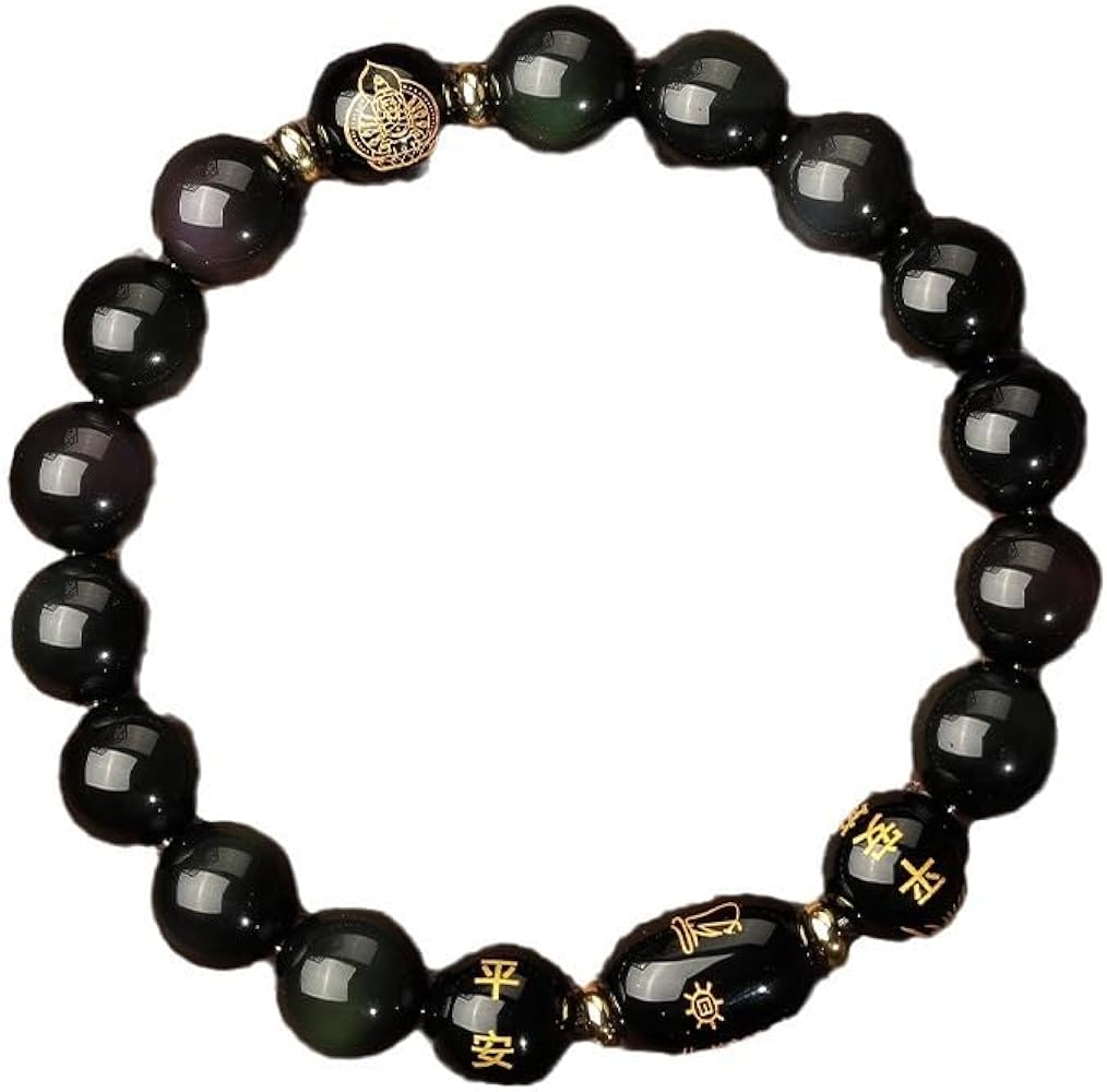 黑曜石辟邪手串